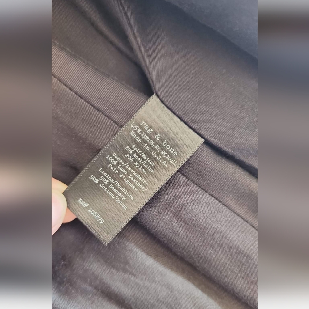 Rag & Bone Battle peacoat - Picture 4 of 4